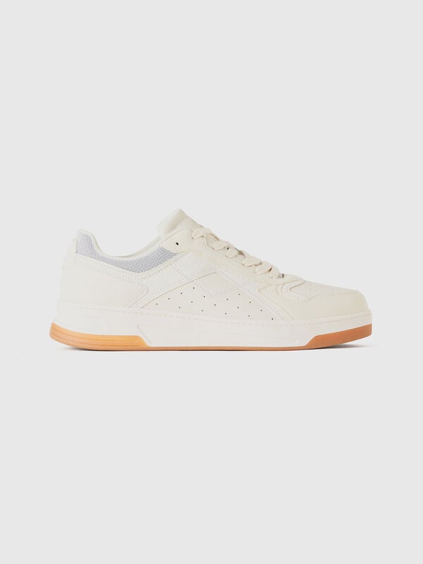 Sneakers bajas con efecto ante Hombre