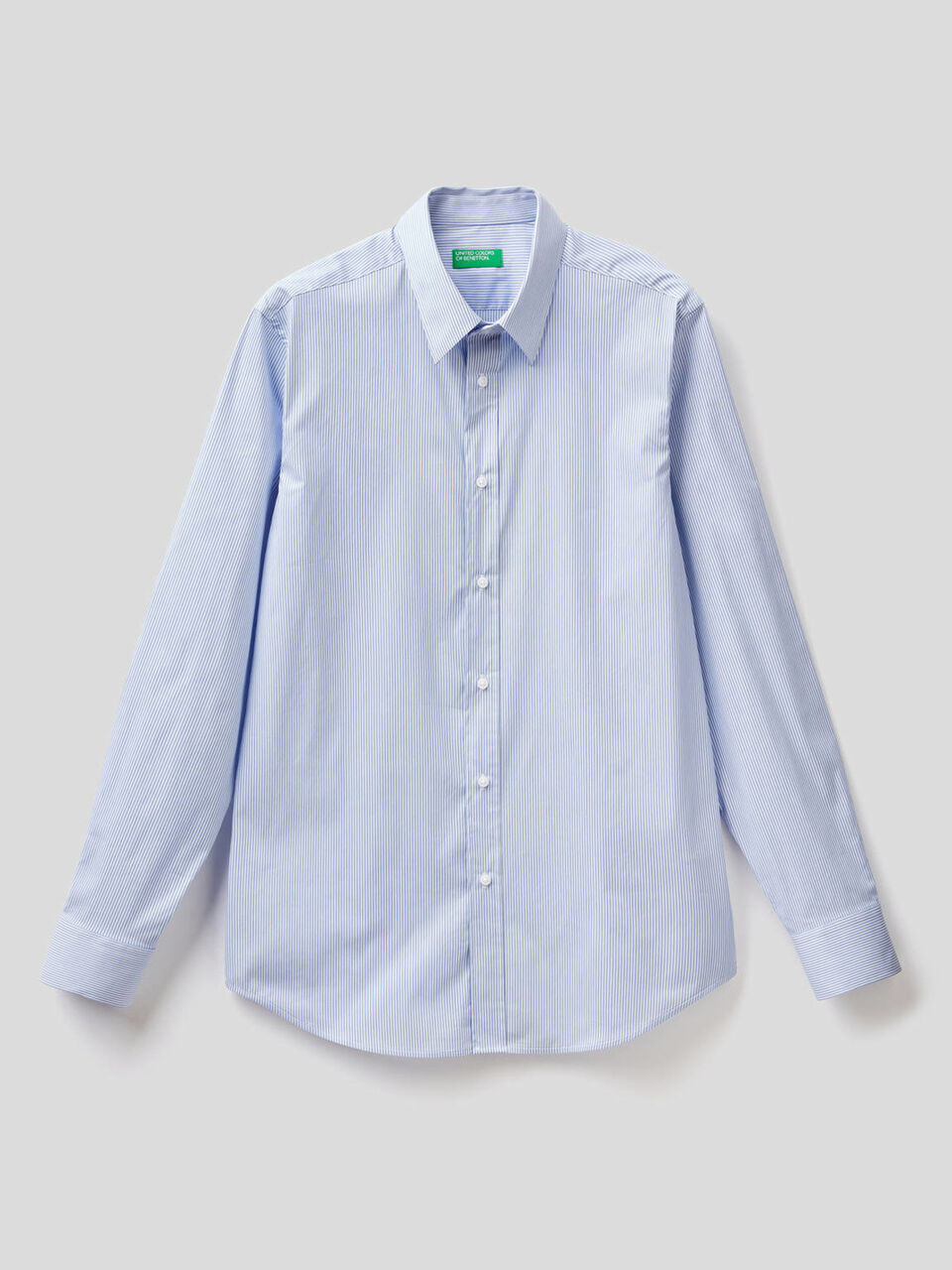 Camisa de algodón elástico image number 1