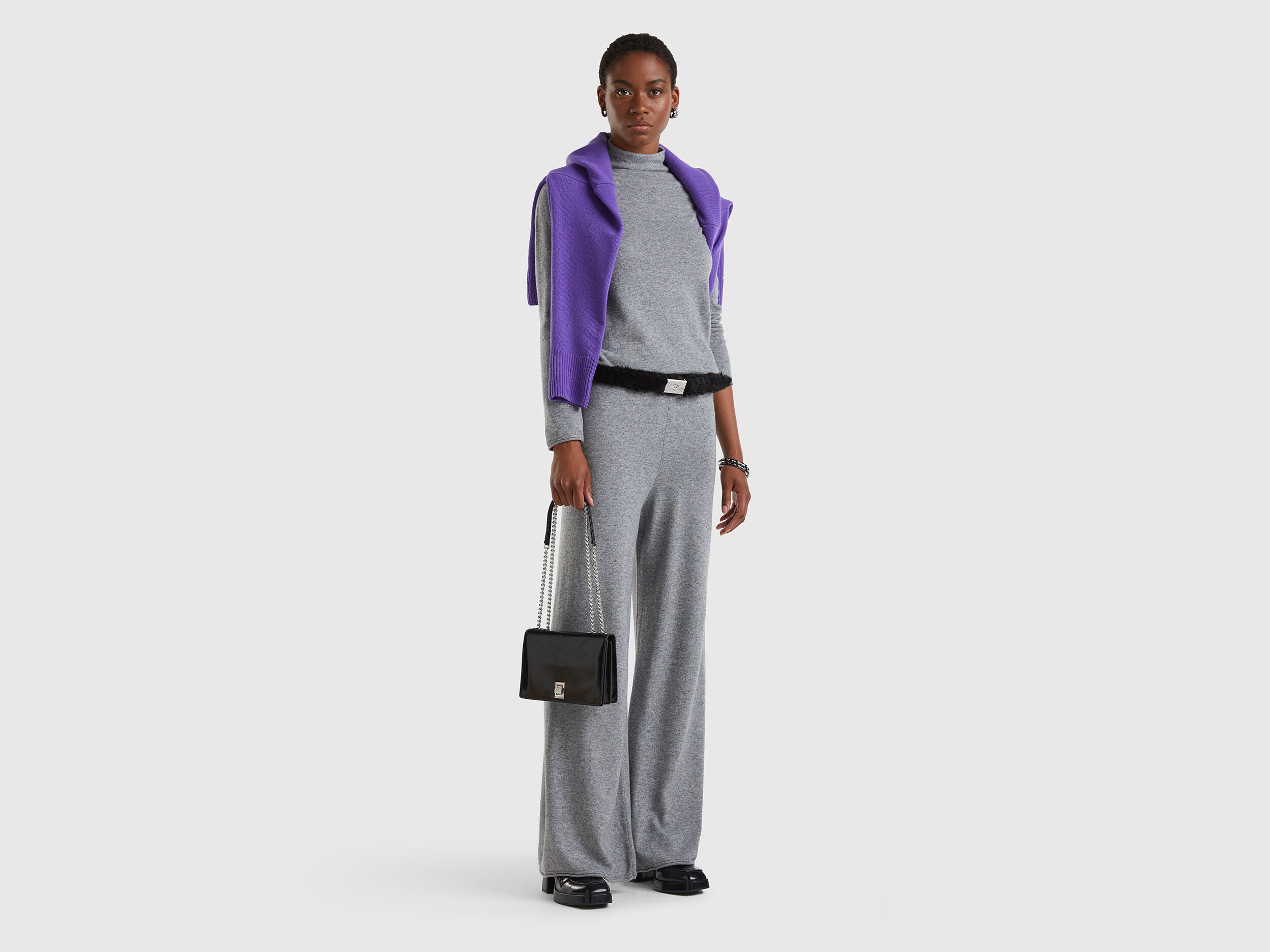 Pantaloni cashmere benetton shop