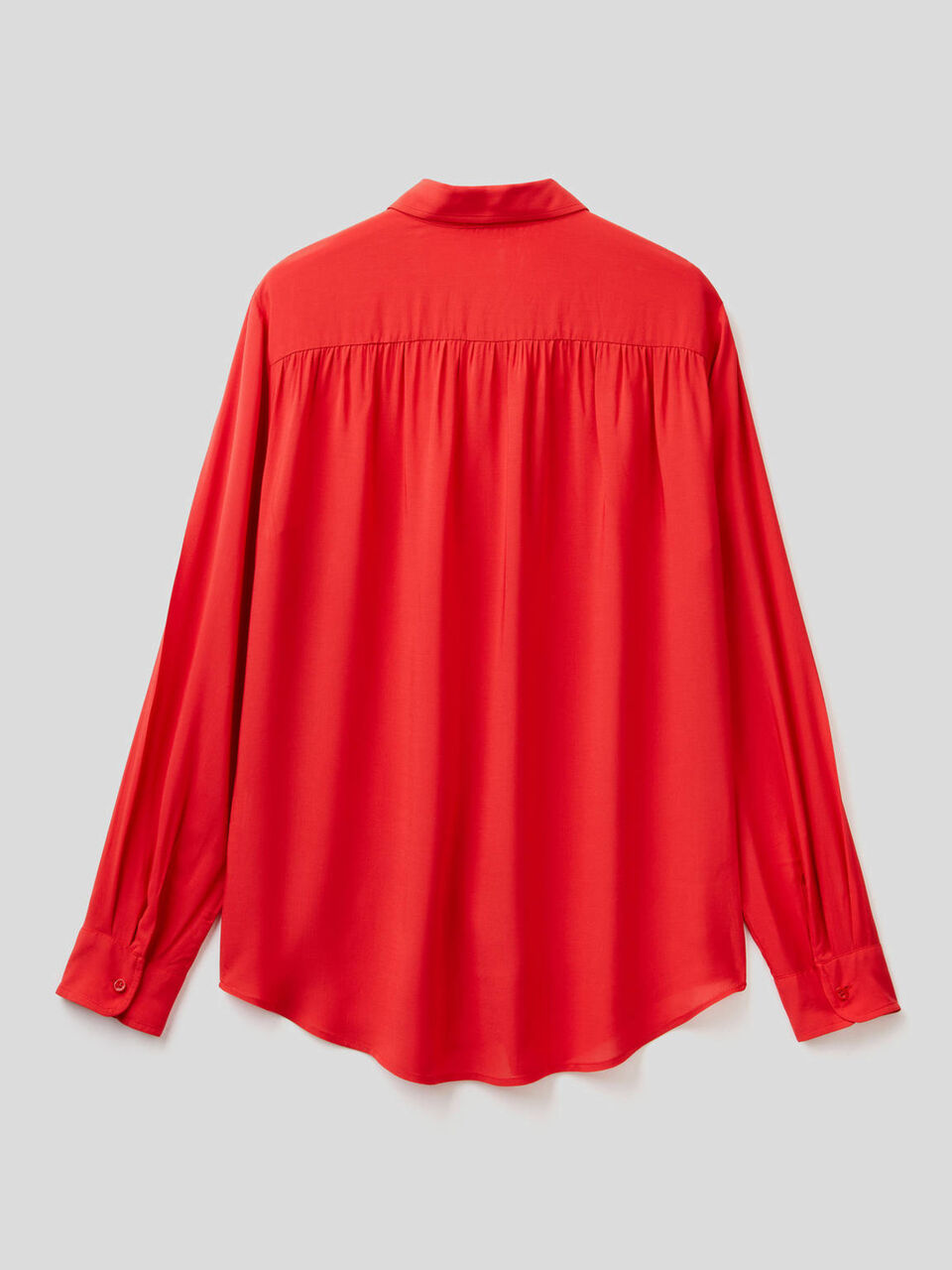 Camisa fluida con frunces image number 2