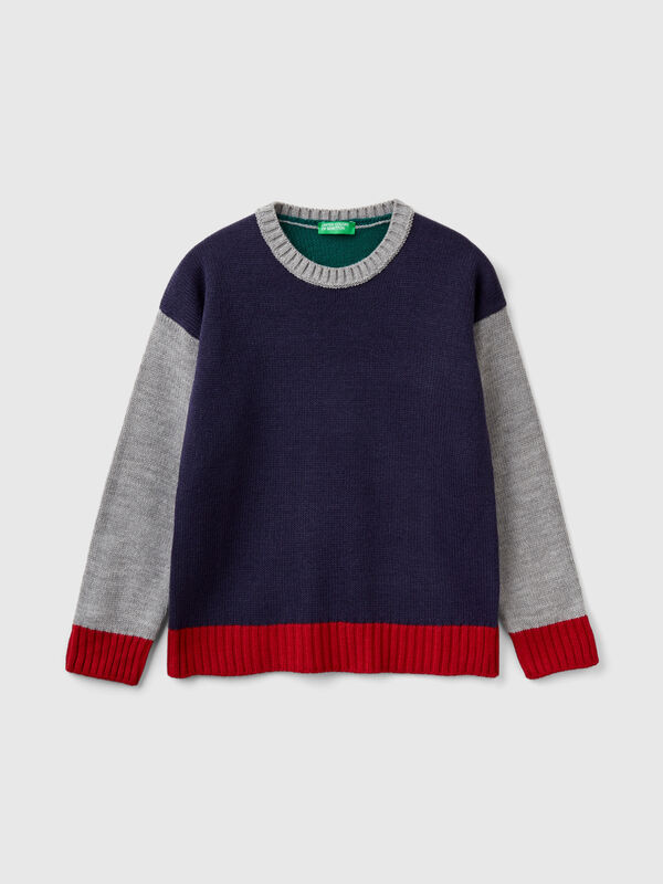Jersey color block Niño