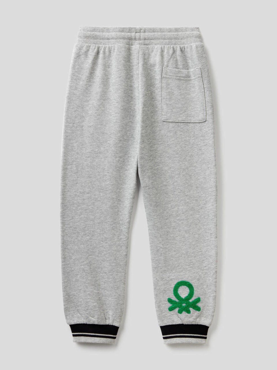 Pantalones de felpa con bolsillo canguro image number 2