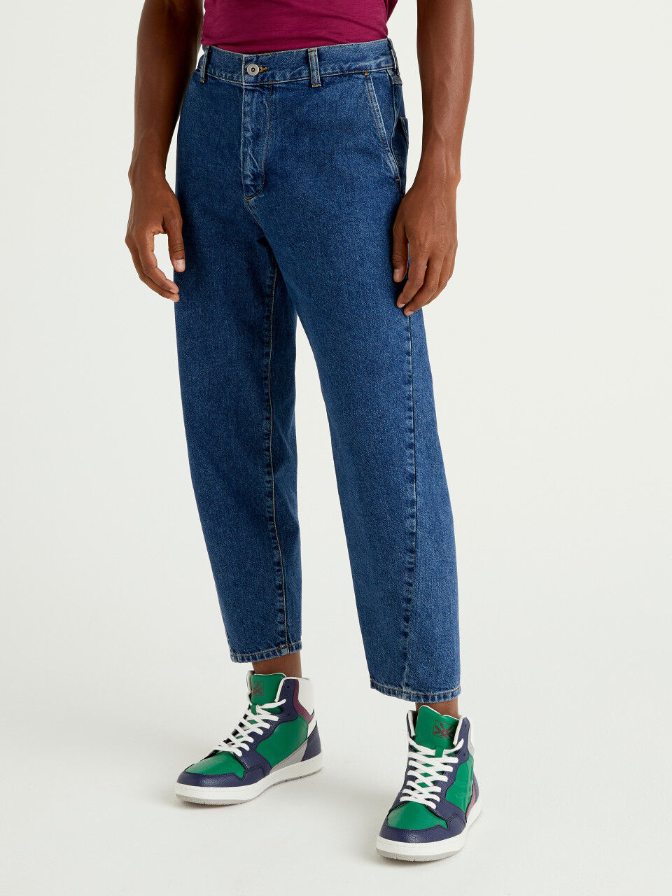 Vaqueros best sale benetton hombre