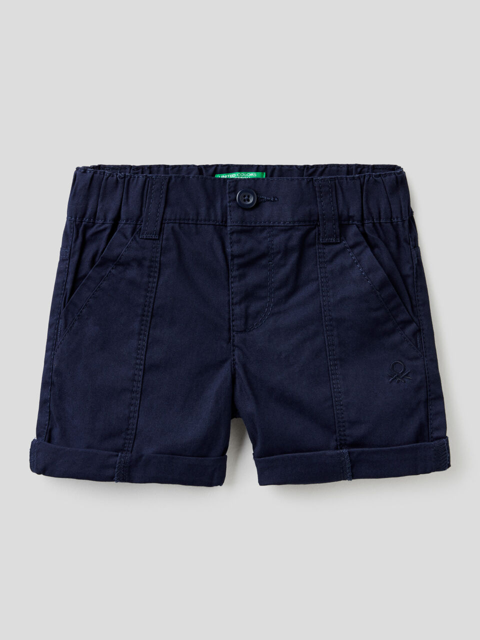 Bermudas de lona de 100 % algodón Niño image number null