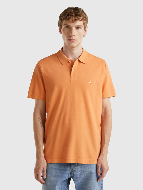 Polo ámbar regular fit Hombre