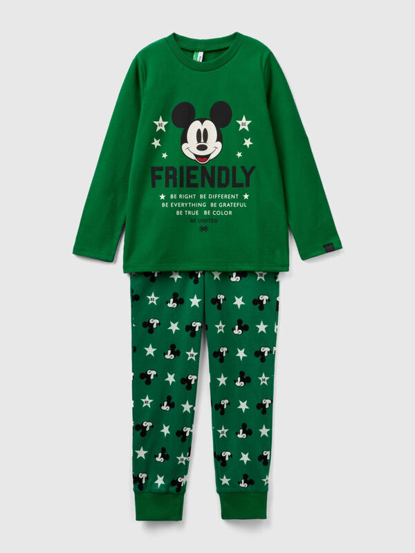 Pijama verde de Mickey Mouse Niño
