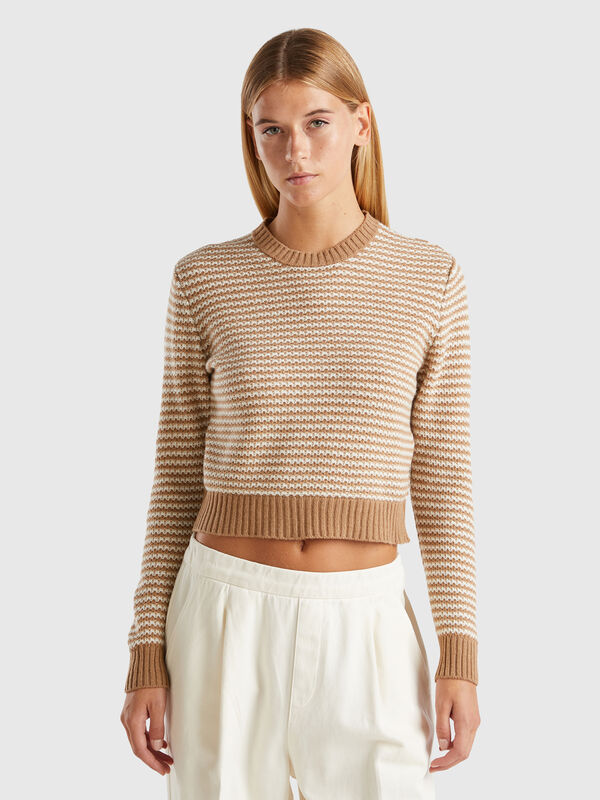 Jersey corto estampado Mujer