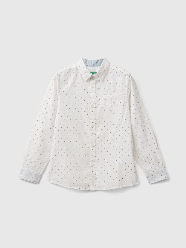 Camisa microestampada Niño