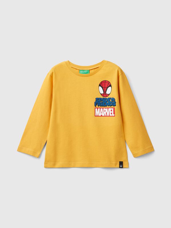 Camiseta amarillo ocre ©Marvel de Spiderman Niño