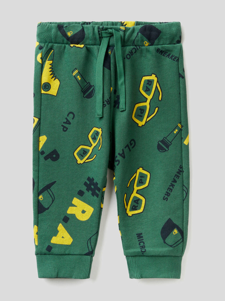 Pantalón de felpa estampado image number 1