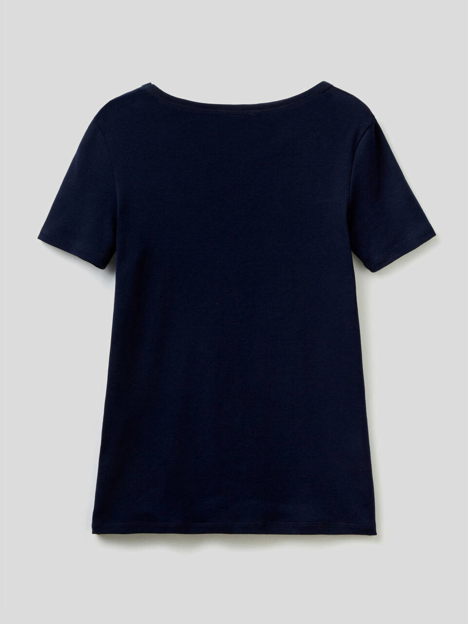 Camiseta de 100 % algodón con estampado de logotipo con glitter image number 2