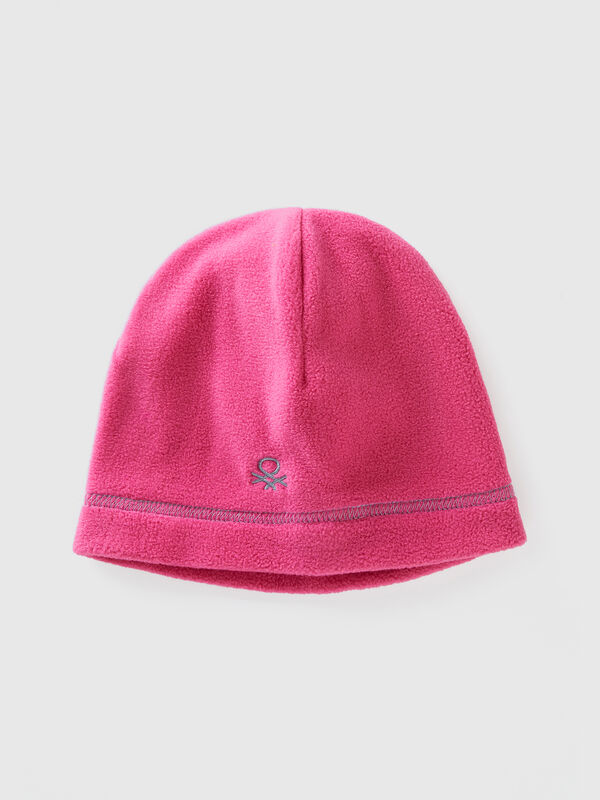 Gorro de lana con logo Niño