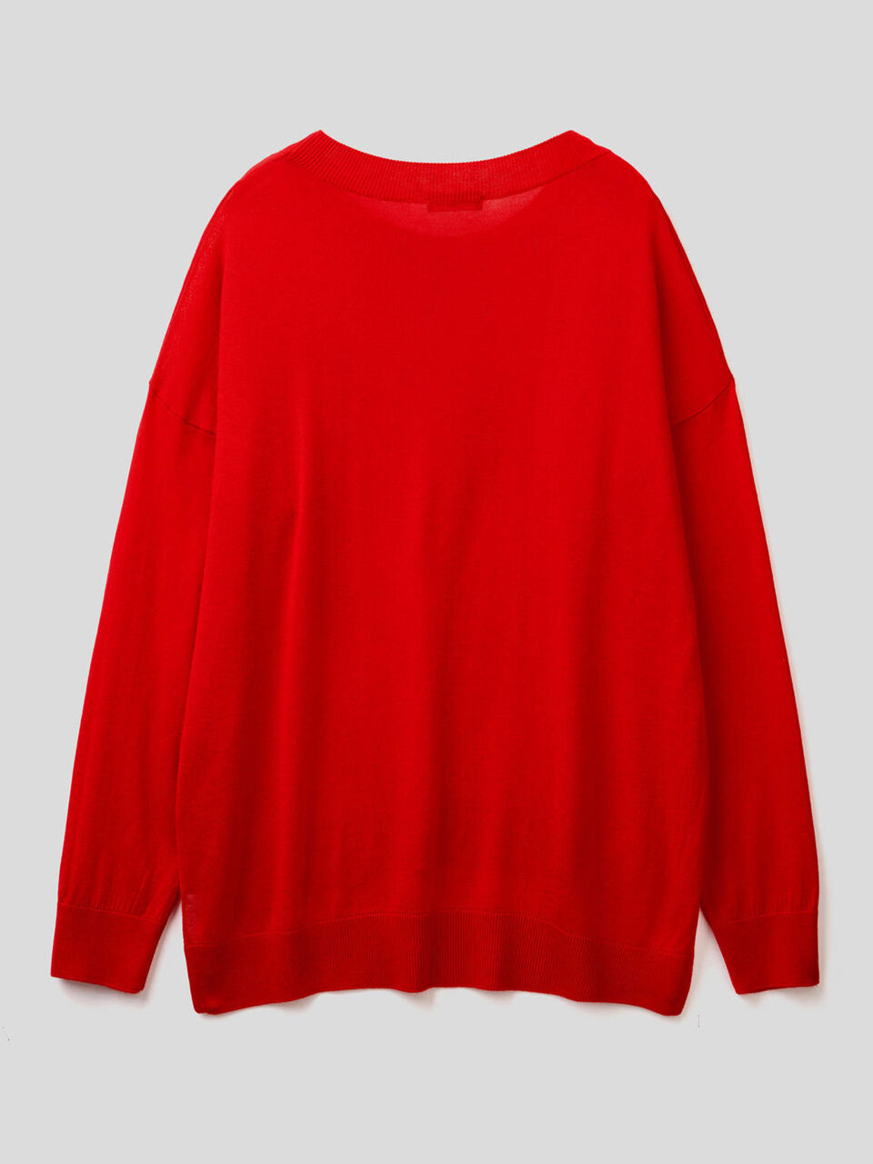 Jersey de corte holgado con aberturas image number 2