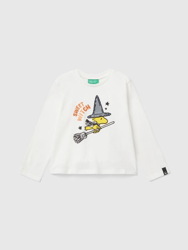 Camiseta de los ©Peanuts con estampado de glitter Niña