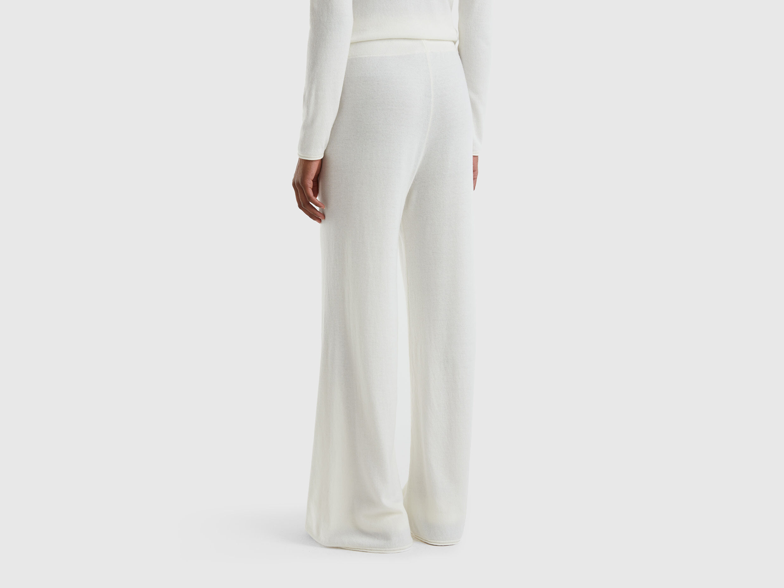 Pantaloni cashmere benetton hot sale