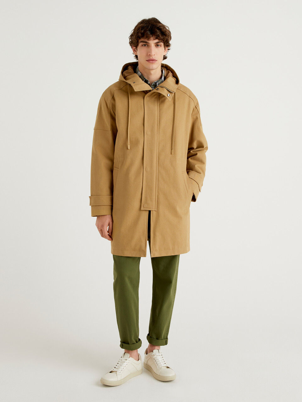 Parka pa帽o hombre clearance