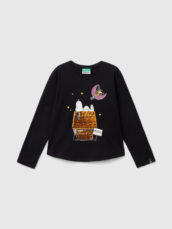 Camiseta de los ©Peanuts con estampado y lentejuelas Niña
