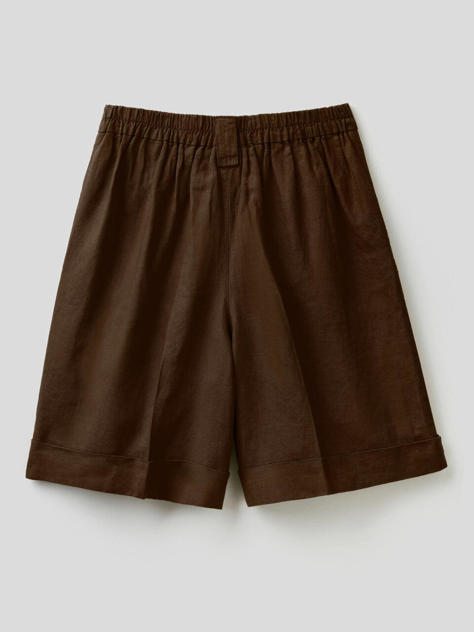 Bermudas de 100% lino image number 2