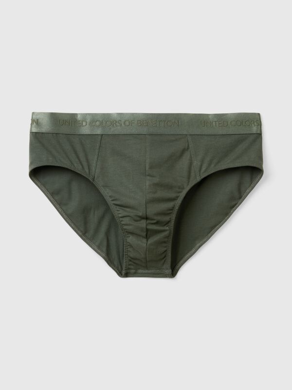 Slip de lyocell mixto Hombre