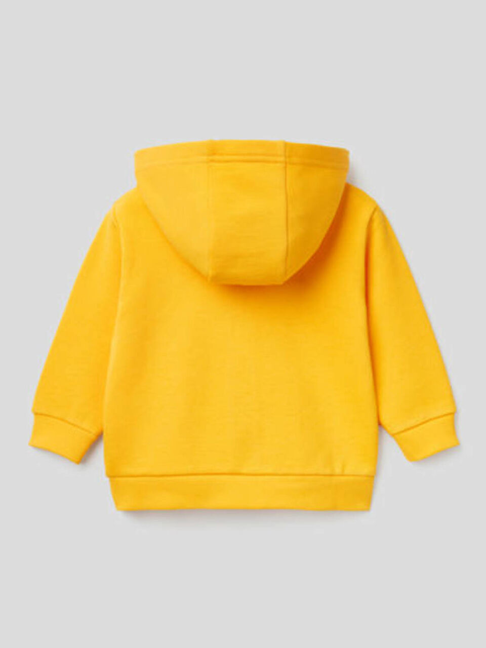 Sudadera de algodón orgánico con cremallera y capucha image number 2
