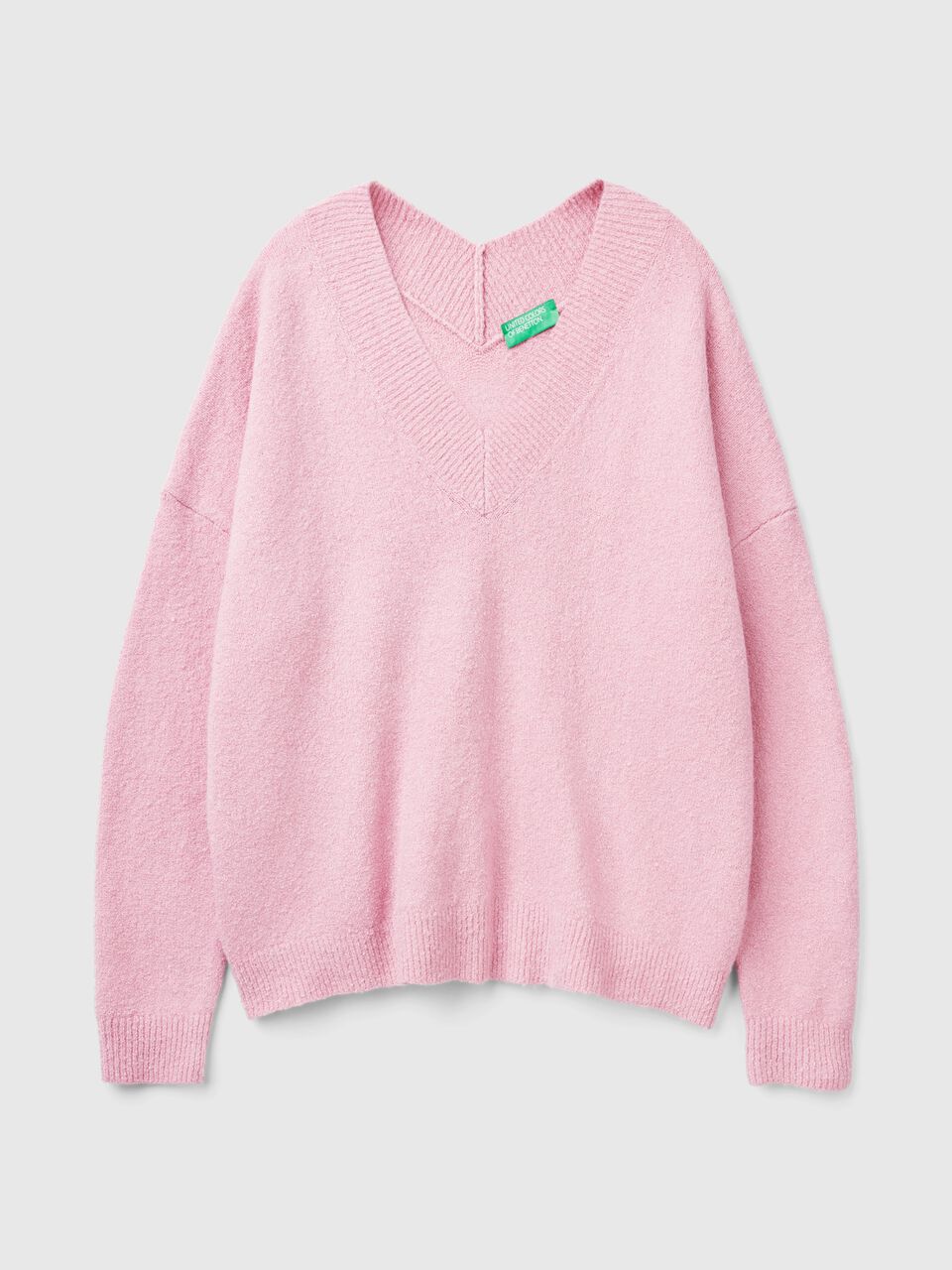 V NECK SWEATER L/S Mujer image number 1