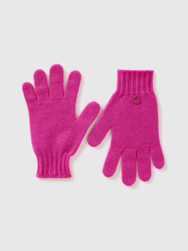 Guantes de lana mixta Niño