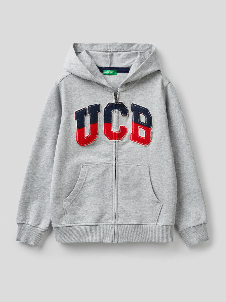 Sudadera con cremallera y capucha image number 1