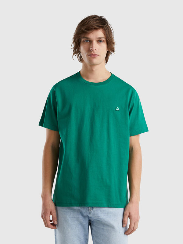 Camiseta básica de 100 % algodón orgánico Hombre