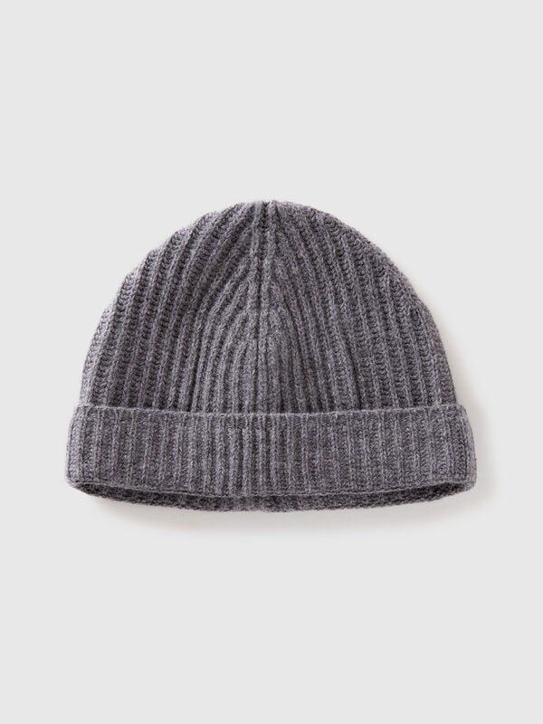 Gorro de pura lana virgen Hombre