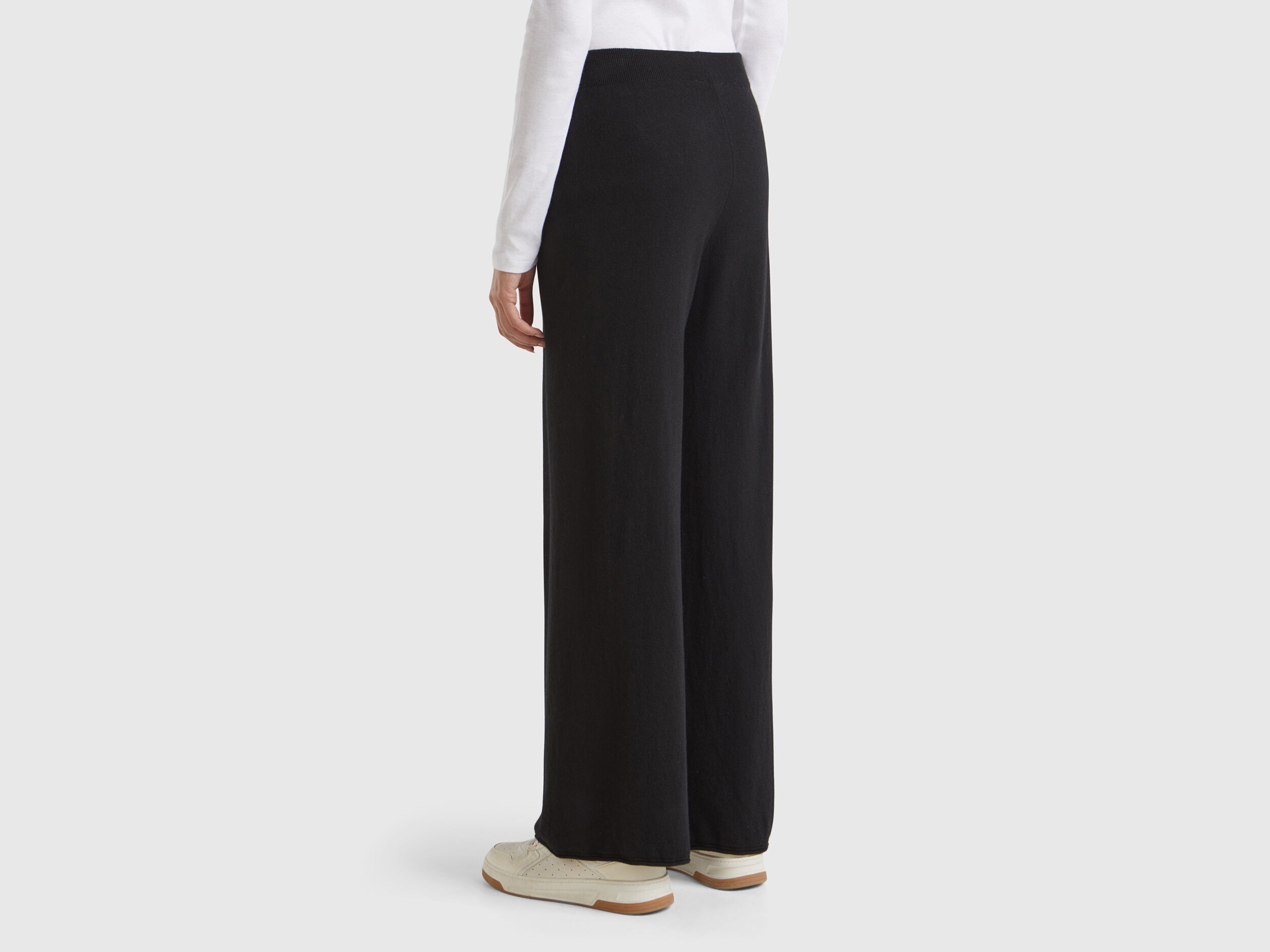 Pantaloni cashmere benetton sale