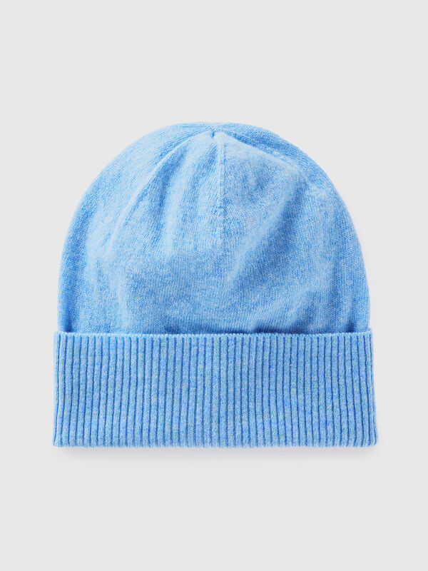 Gorro de pura lana merina Mujer