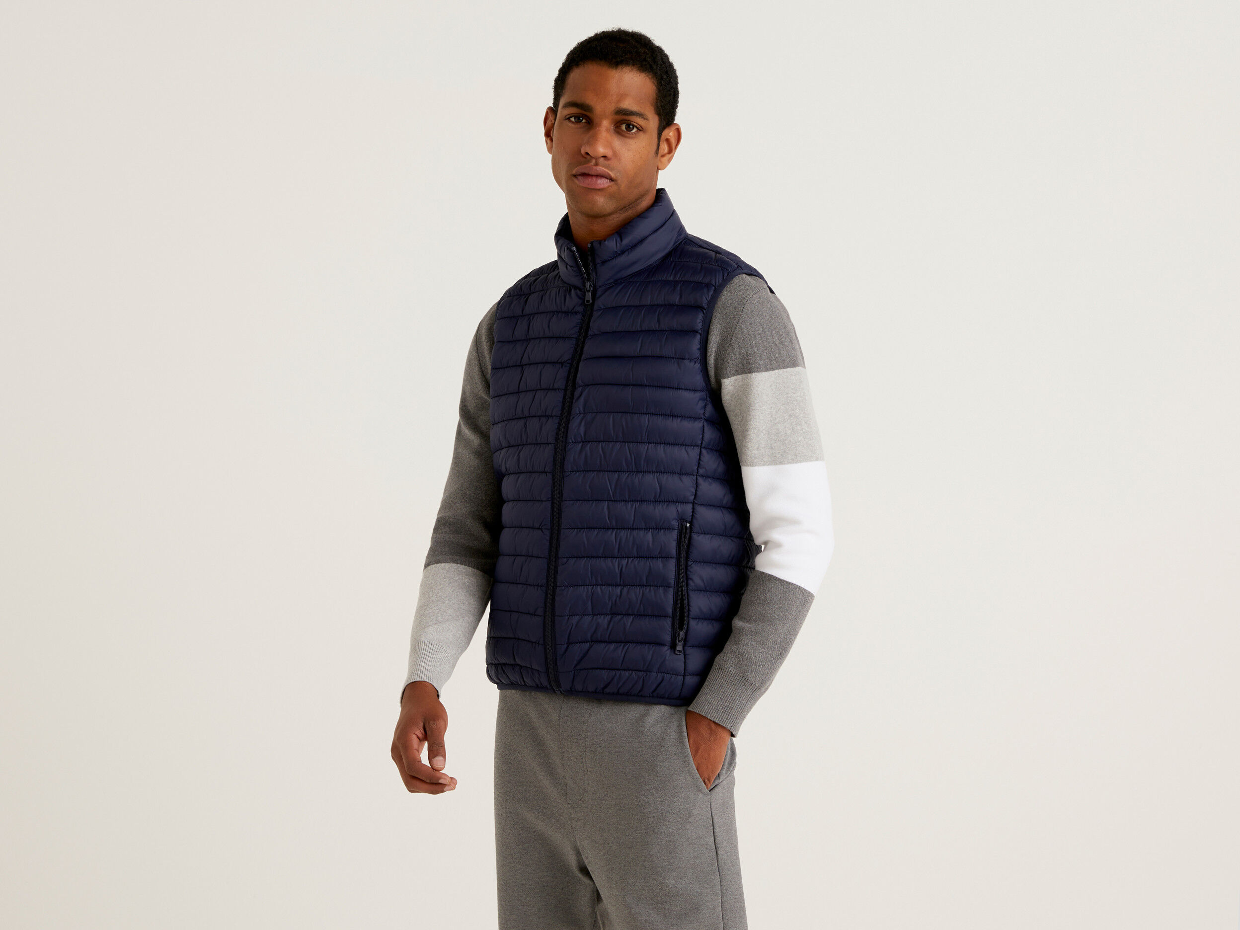 Plumiferos benetton hombre 2025