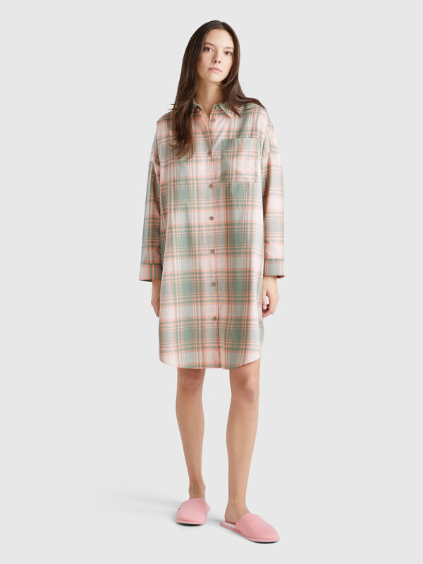 Camisón de tartán Mujer