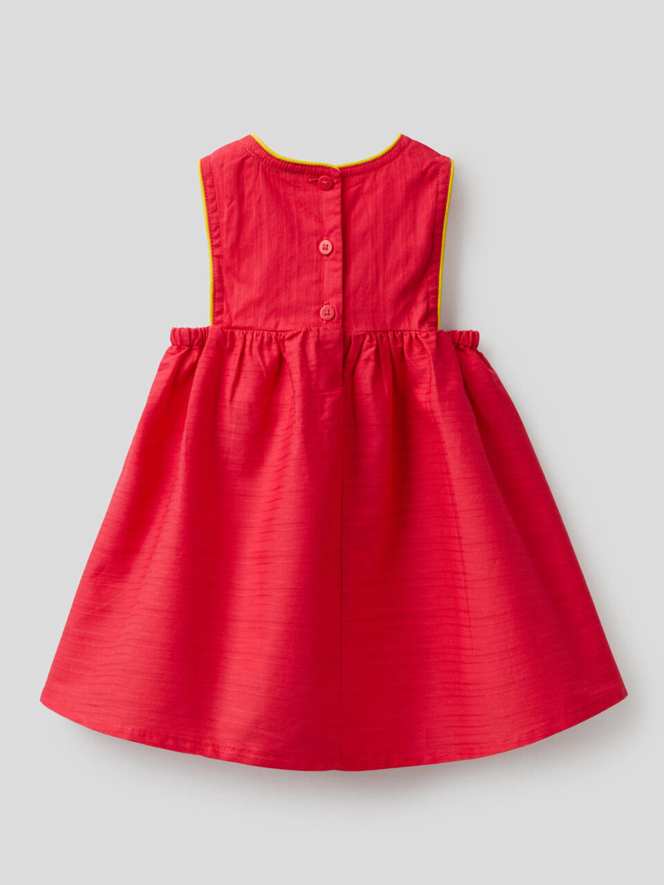 Vestido de algodón con falda amplia image number 2