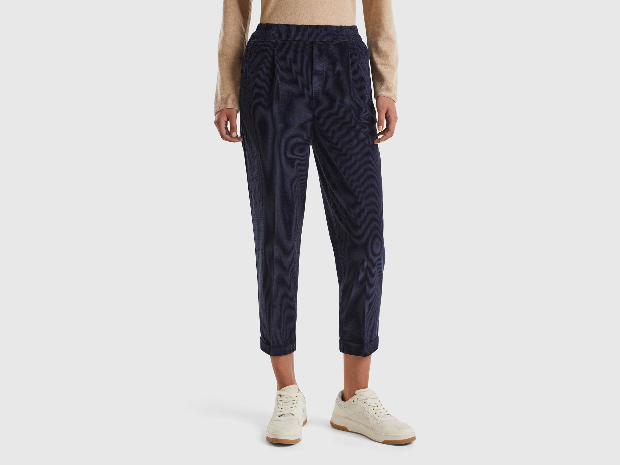 Pantalones de Mujer Chino Regular Slim Anchos