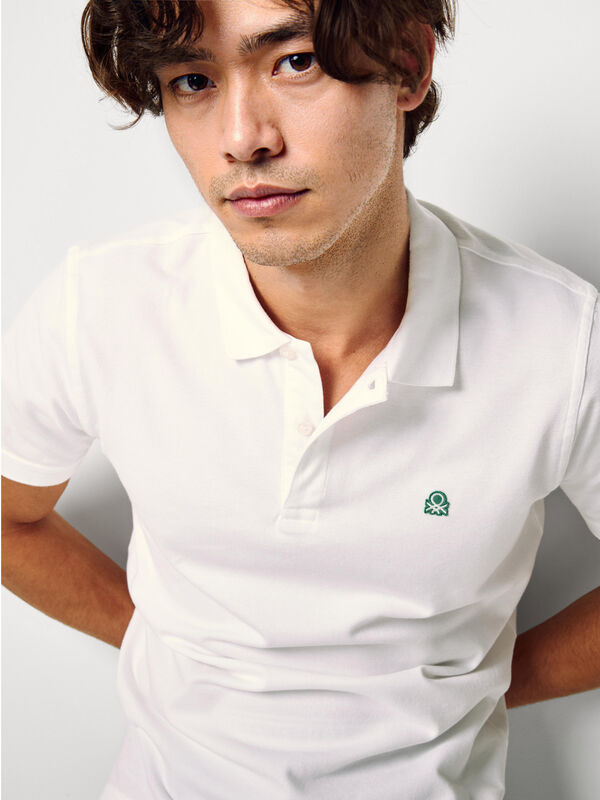 Polo ajustado Hombre