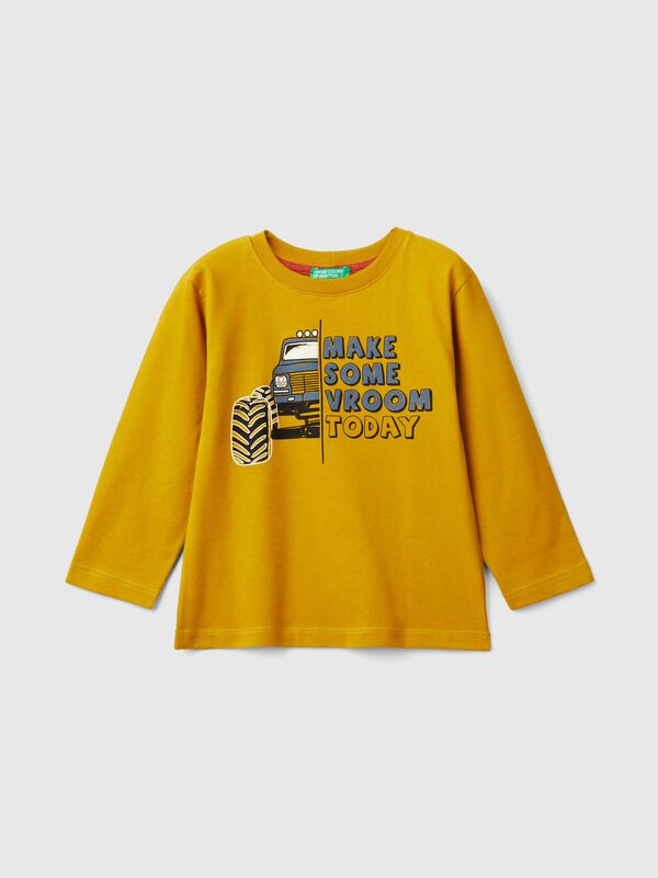 Camiseta con estampado luminiscente Niño