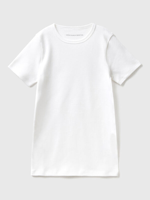Camiseta de manga corta de algodón cálido Niño