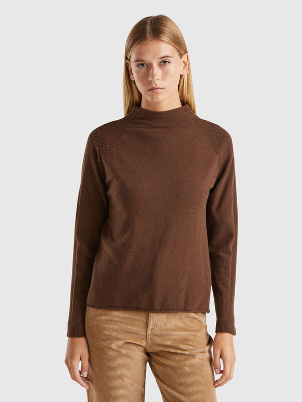 Jersey de cachemir mixto Mujer