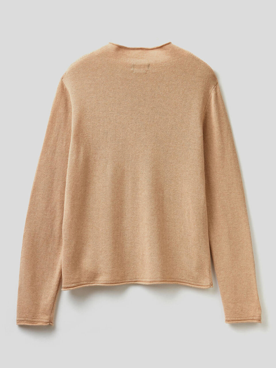 Jersey liso de cuello alto image number 2