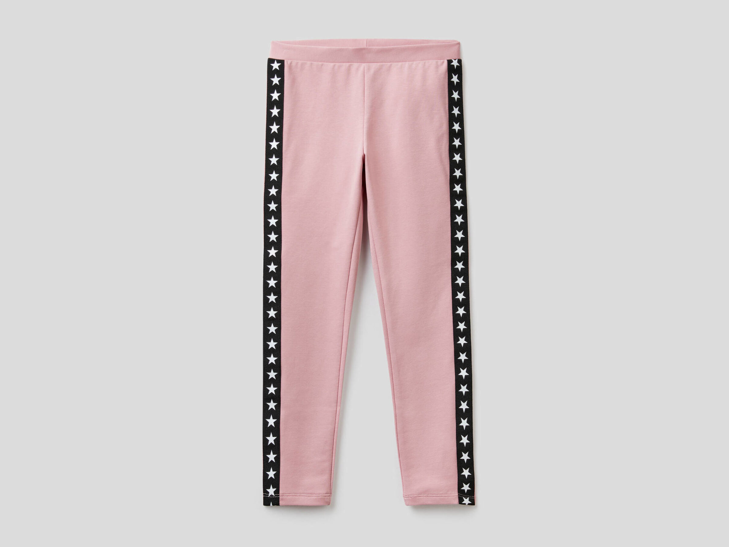 Leggings de algodón orgánico con bandas image number null