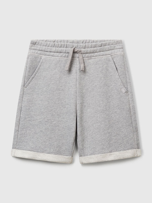 Bermudas de felpa de algodón puro Niño