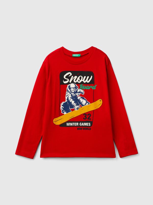 Camiseta con estampado Niño