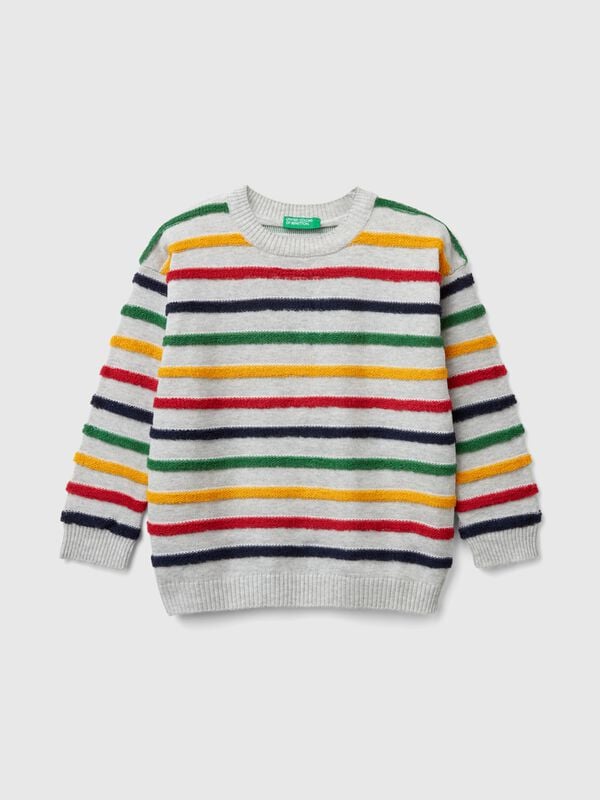 Jersey de rayas multicolores Niño
