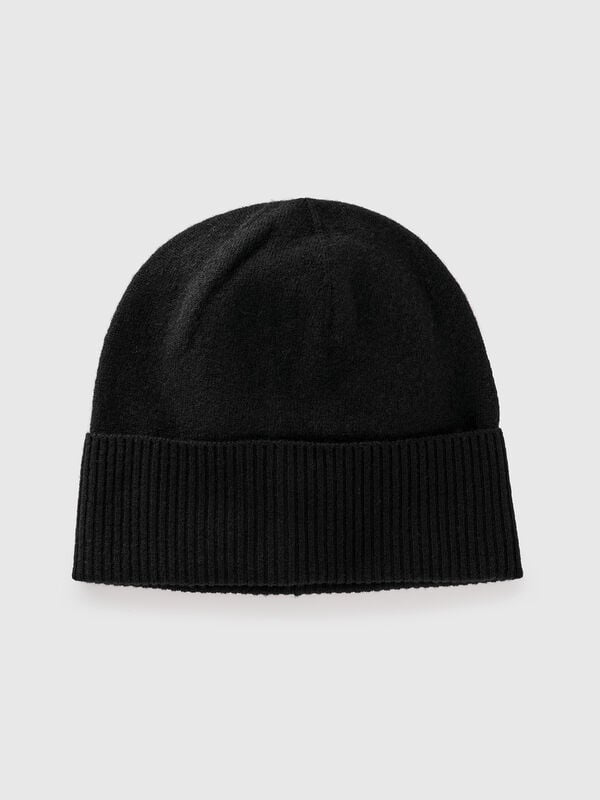Gorro de pura lana merina Mujer