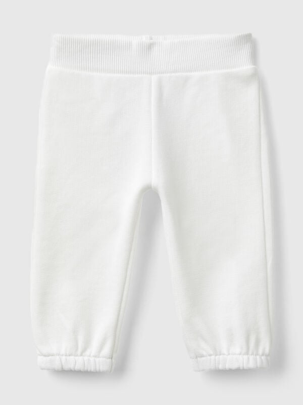 Pantalón de felpa de algodón orgánico Recién nacidos