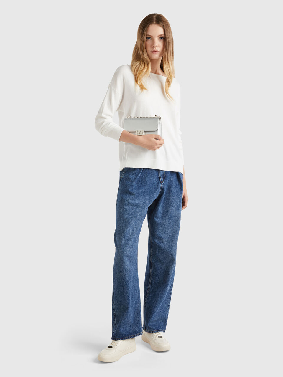 BOAT-NECK SWEAT.L/S Mujer image number null