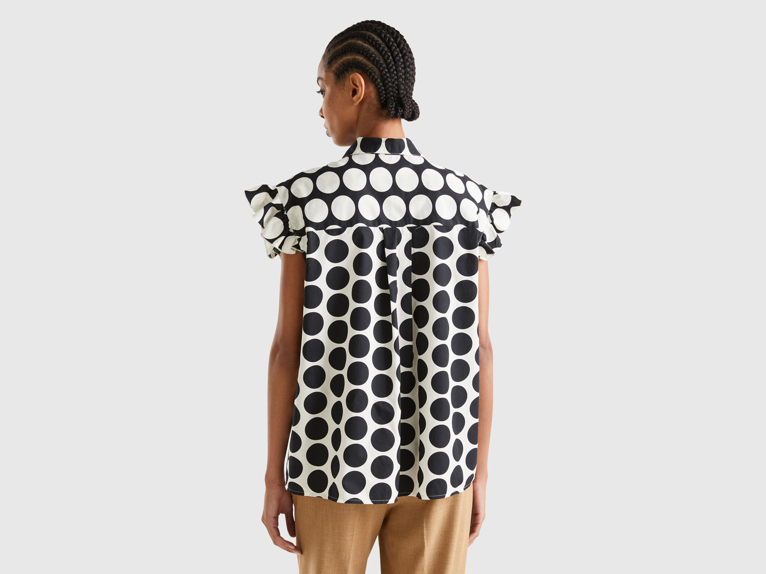 Camisetas de lunares mujer top
