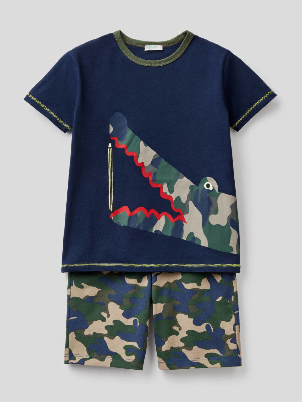 Pijama Bebe Nino Undercolors Coleccion 21 Benetton Pijama Bebe Nino Undercolors Coleccion 21 Benetton