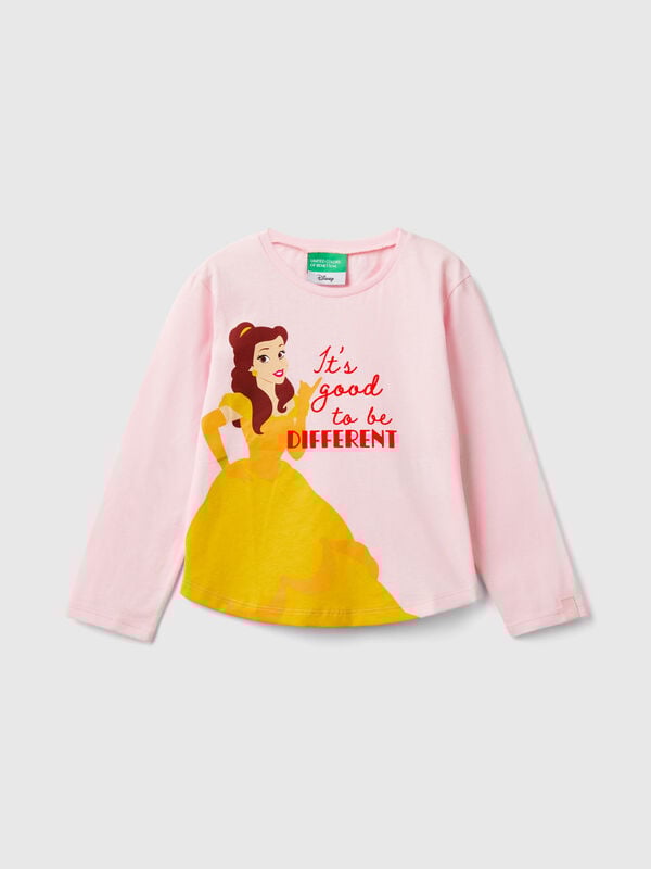 Camiseta rosa ©Disney Belle Niña